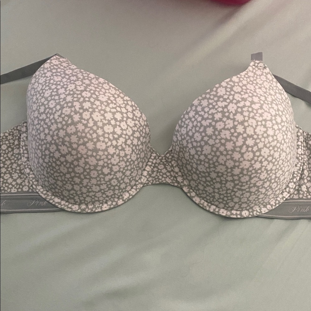 Floral Print Bra